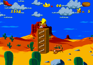 Cheese Cat-Astrophe Starring Speedy Gonzales (Europe) In game screenshot